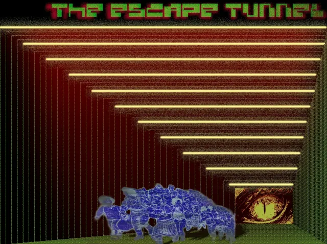the escape tunnel